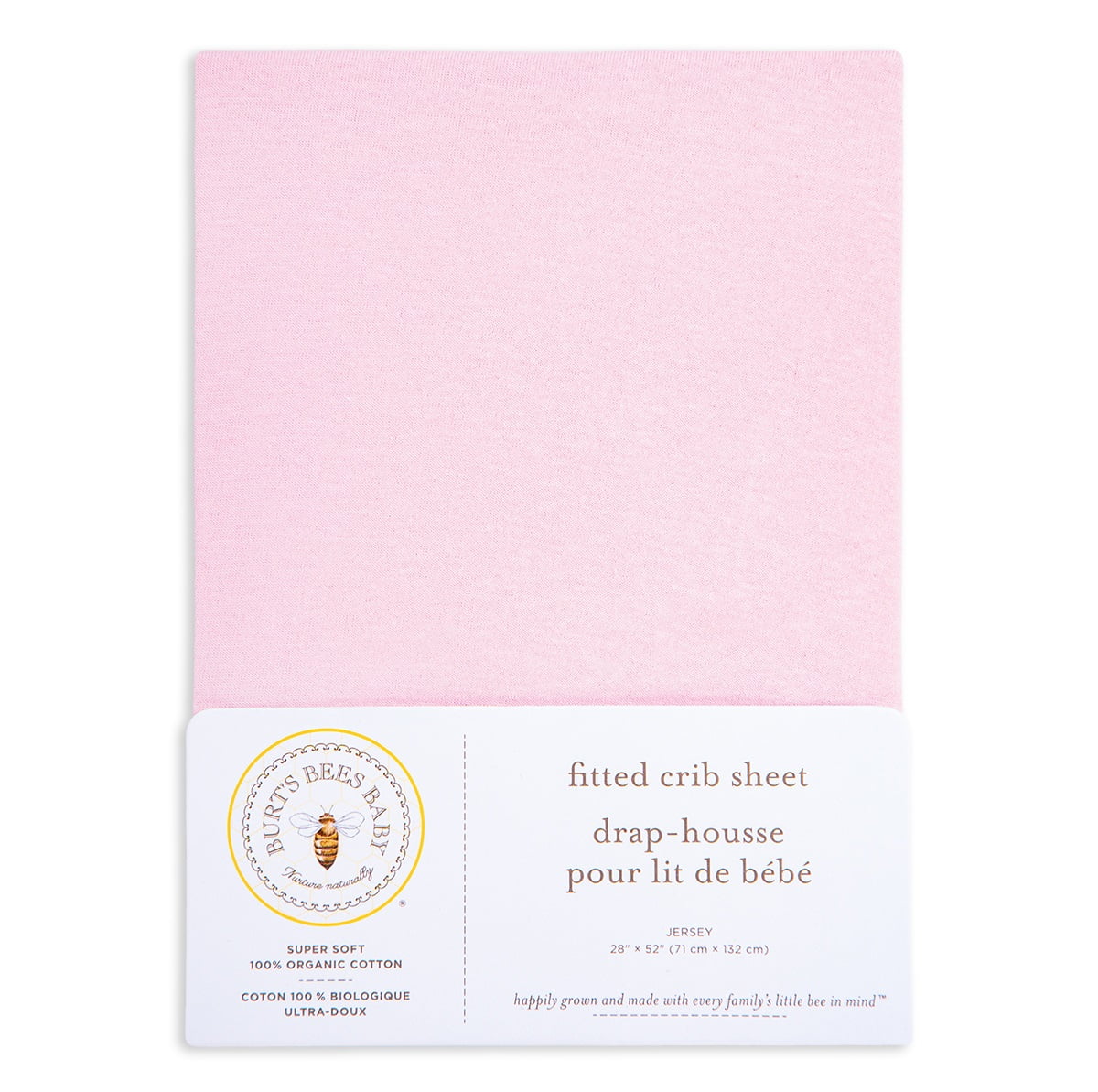 burt's bees baby bassinet sheet