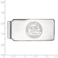 thumbnail image 2 of 10k White Gold LogoArt Official Licensed Collegiate George Mason University (GMU) Money Clip Crest, 2 of 4