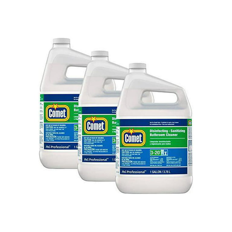 Comet 19214 Disinfecting / Sanitizing Bathroom Cleaner Ready-to-Use 32 oz.  - 6/Case