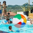 thumbnail image 5 of Water Polo Beach Ball for Swimming Pool Party Summer Water Games Outdoor Activities Luau Tropical Theme Party Favors, Multicolor 16 Inch, 5 of 8