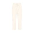 thumbnail image 5 of Cotton Linen Capri Pants for Women Elastic Waist Relaxed Fit Straight Leg Cropped Pants with Pockets Womens Capris, 5 of 6
