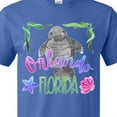 thumbnail image 4 of Inktastic Orlando Florida Cute Swimming Manatee T-Shirt, 4 of 5