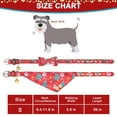 thumbnail image 2 of Juego de collares navideños para perros EXPAWLORER, ajustable de 24 a 30 cm, 2 of 7