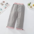 thumbnail image 7 of Hienoo Girls Performance Snow Pants Lined Zip Pocket Pants Elastic Waist Trousers, 7 of 7
