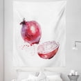 thumbnail image 1 of Vegetable Art Tapestry, Watercolor Onion with Brushstroke Effects Organic Natural Art, Fabric Wall Hanging Decor for Bedroom Living Room Dorm, 5 Sizes, Dried Rose Red, by Ambesonne, 1 of 1