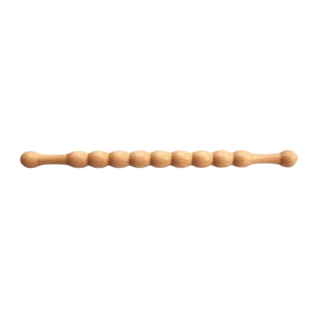 Palo de masaje de madera, palo terapéutico, herramienta de masaje manual y ligera para hombros. Pequeño