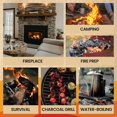 thumbnail image 7 of Fire Starter (150 PCS) Bulk Natural Fire Starters for Campfires, Fireplace, Charcoal Starter for Grill, BBQ, Wood Stove, Fire Pits - Odorless, Non-Toxic, Waterproof Natural Wood Starters, 7 of 7