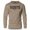 Khaki, variant on GYMISH Everything Hurts Lightweight Long Sleeve Hooded T-Shirt for Men – Funny Gym Hoodie, Workout Apparel, Sport Grey, Small