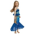 thumbnail image 4 of GBSYEWXS Children'S One Piece Swimsuit Girl'S Fashion Princess Dress Bikini Set Size 5-6 T, 4 of 9