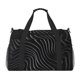 thumbnail image 1 of Disketp Abstract Black And White Waves Bolsa de Viaje Tipo Duffle, Bolso de Mano para Fin de Semana para Mujer, Bolsa de Gimnasio Ligera para Hombre, Esencial para Viajes, 1 of 7