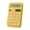 Yellow, variant on 1 Pcs Mechanical Switch Calculator,12 Digits,Large LCD Display,Colorful Calculator With Big Buttons,Mechanical Calculator,Calculators Desktop Calculator,Cute Calculator, Aesthetic Calculator (Grey)