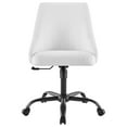 thumbnail image 6 of Modway Designate Swivel Upholstered Office Chair in Black White, 6 of 10