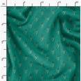 thumbnail image 6 of Soimoi Polyester Fleece Green Fabric By the Yard - 56 Inch Wide - Florals, Leaves Print Fabric - Elegant & Beautiful Patterns for Fashion and Home Decor Printed Fabric, 6 of 6