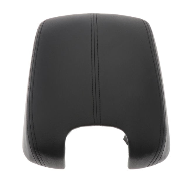Reposabrazos Del Coche Central Tapa Cubierta Cuero para 08-12 Negro
