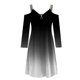 thumbnail image 5 of Vestidos Para Mujer Vestido Floral Trendy V Neck Zipper Tirantes Impreso Vestido de Manga Larga Odeerbi ODB183310, 5 of 5