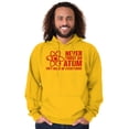 thumbnail image 5 of Never Trust an Atom Science Nerd Geek Hoodie Sweatshirt Women Men Brisco Brands 5X, 5 of 6