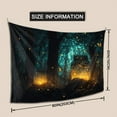thumbnail image 3 of YFYANG Dream Forest Tapestry, Bedroom Dormitory Living Room Decoration Tapestrys Wall Hanging , 80 x 60 in, 3 of 8