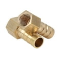 thumbnail image 3 of 8mm Hose ID x G 1/8" NPT Female Pipe Brass Hose Tail Barb Fitting Connector for Joiner Air Water Fuel Pipe for Car 2pcs, 3 of 6