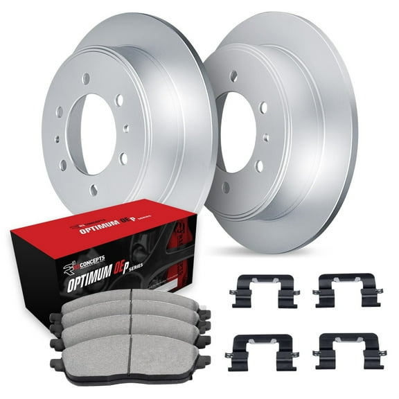 R1 Concepts Rear Brakes and Rotors Kit