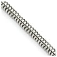 thumbnail image 1 of 925 Sterling Silver 3mm Round Snake Chain Necklace 18 inch for Female, 1 of 4