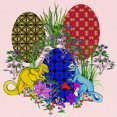 thumbnail image 2 of CafePress - Dinosaur Easter Eggs - Baby Hat, 2 of 2
