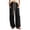 Inverlee Black-sweatpants, variant on Womens Patch Pocket Cargo Joggers Vintage Multi Storage Elastic Cuff Sweatpants Outdoor Hiking Durable Sturdy Bottoms S-XXXL