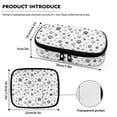 thumbnail image 7 of Jiueut Dog Paw Insulin Storage Bag Diabetic Care Organizers & Travel Kits Insulin Bag for Diabetics Storage Zipper Bags for Organizing Diabetic Supply Bag with Mesh Pocket, 7 of 7