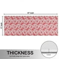 thumbnail image 5 of Kitchen Rugs Sets Of 2,Red Christmas Reindeer Pattern Anti Fatigue Kitchen Mat Rugs Non Slip Washable,Decorative Kitchen Floor Mats for Kitchen,Sink,Laundry,17"X47", 5 of 5