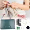 thumbnail image 1 of Circular Knitting Needles Set Interchangeable Crochet Needles Professional, 1 of 3