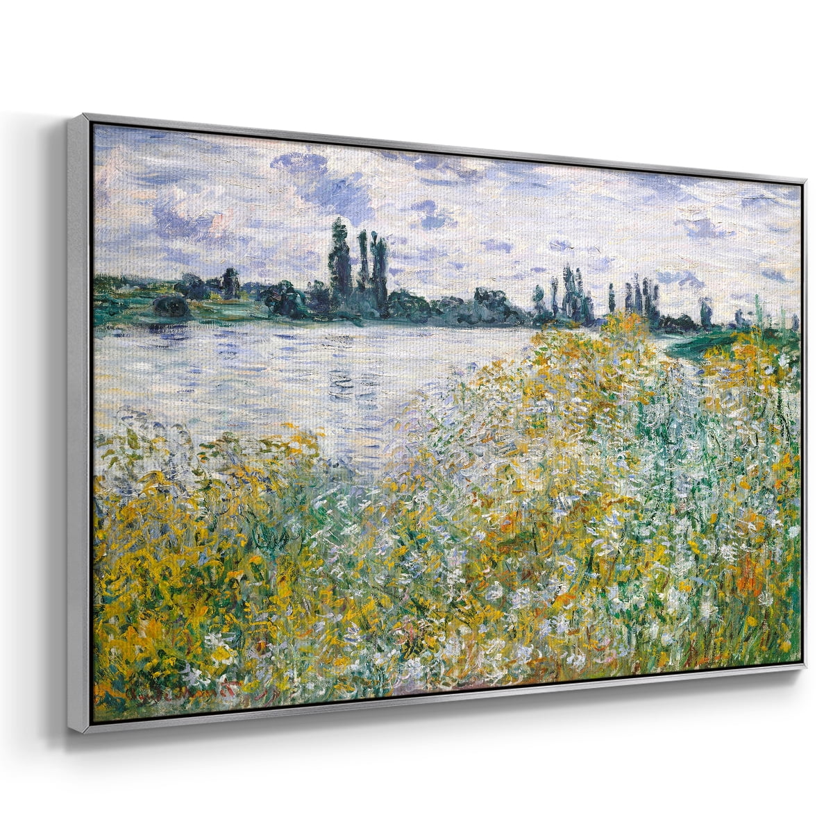 Vintage Landscape-XXVIII By Wexford Home Framed in Silver Wood Gallery Wrapped Canvas 17 in. x 25 in.