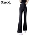 thumbnail image 2 of Pantalones Palazzo para mujer: pantalones acampanados de cintura alta y suaves como la mantequilla, 2 of 7