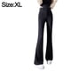 thumbnail image 2 of Pantalones Palazzo para mujer: pantalones acampanados de cintura alta y suaves como la mantequilla, 2 of 7