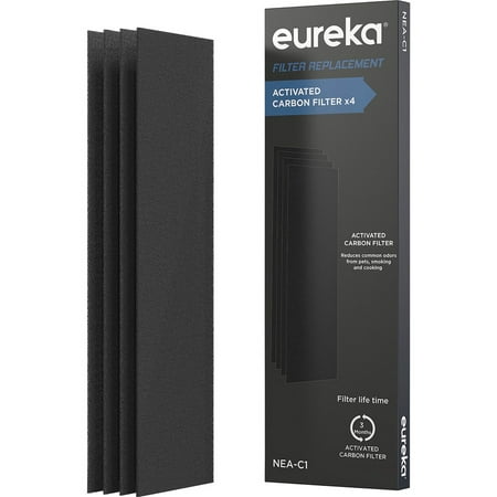 

Eureka Air 3-in-1 Purifier Pre-Filter - HEPA/Activated Carbon - Remove Odor Remove Dust - 6.1 Height x 1.6 Width | Bundle of 2 Boxes