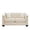 Beige/59-Inch, variant on HUMEHA 77" Chesterfield Sofa, 2 Seater Retro Velvet Couch with Nailhead Arms, Tufted Backrests, 2 Cushions