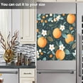 thumbnail image 3 of Yayeee Magnetic Dishwasher Cover for The Front Decoration Home Kitchen Machine Sticker Protector, Green Oranges, 3 of 6