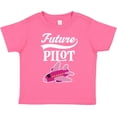 thumbnail image 3 of Inktastic Future Pilot Girls Airplane Career Girls Toddler T-Shirt, 3 of 5