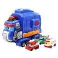 thumbnail image 3 of Base de rescate de elefante para niños, juguete técnico de transformación de sonido, coche de rescate de dinosaurio Gogo, nuevo, 3 of 5