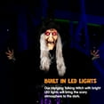 thumbnail image 3 of Joyfy 47" Halloween Decorations Outdoor,Life Size Animated Witch Scary Decorations Halloween Motion Activated Witch with LED Eyes & Sound,Haunted House Decor, 3 of 8
