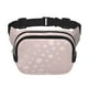 thumbnail image 1 of Balery Rose Gold Abstract Spots 1 Mochila Cinturón para Mujeres y Hombres, Bolsa de Cintura Impermeable de Doble Capa con Correa, 1 of 9