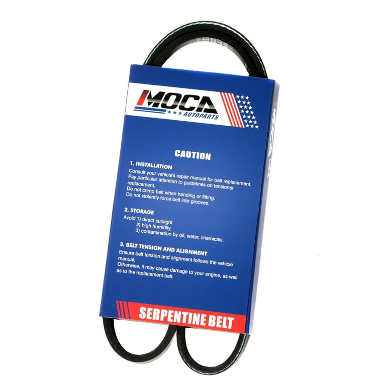 MOCA AUTOPARTS 3PK860 Serpentine Belt Fit for 2004-2009