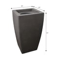 thumbnail image 4 of Algreen Madison Rain Barrel, 49 Gallon, Brownstone Resin, 4 of 9