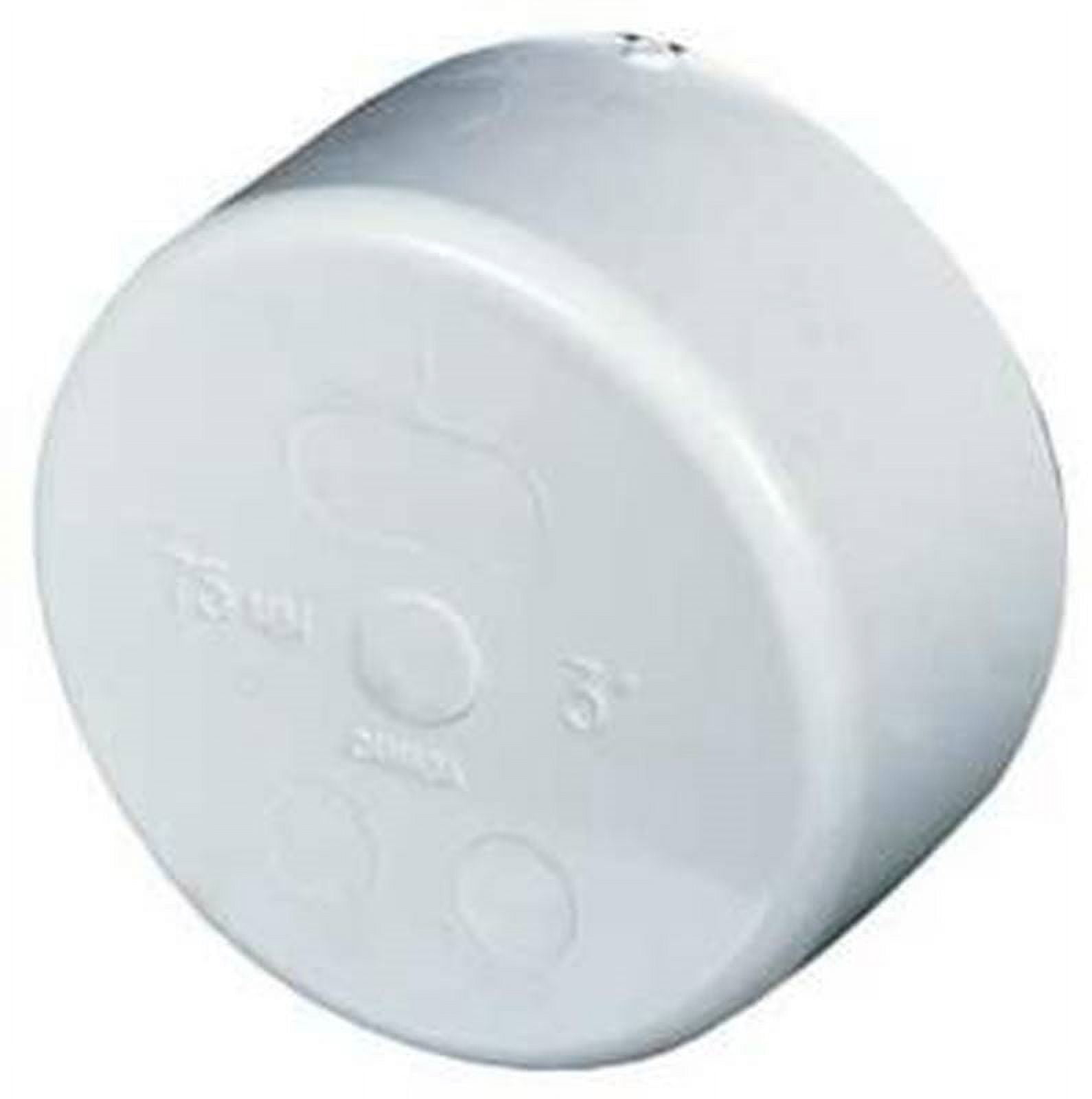 Cleanout Plug 4-Inch PVC Sewer Cleanout Adapter With Plug - Drain Pipe ...