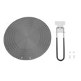 thumbnail image 2 of Heat Conduction Plate Aluminum Alloy Stove Top Heat Diffuser Reducer Flame Guard Simmer Plate with Detachable Handle for Kitchen, 2 of 9