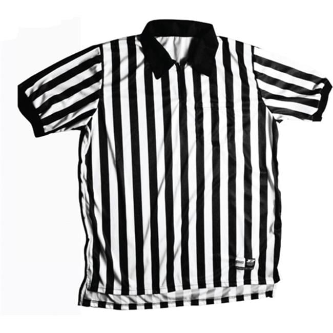7005-M Referee Shirt, Black And White - Medium - Walmart.com - Walmart.com