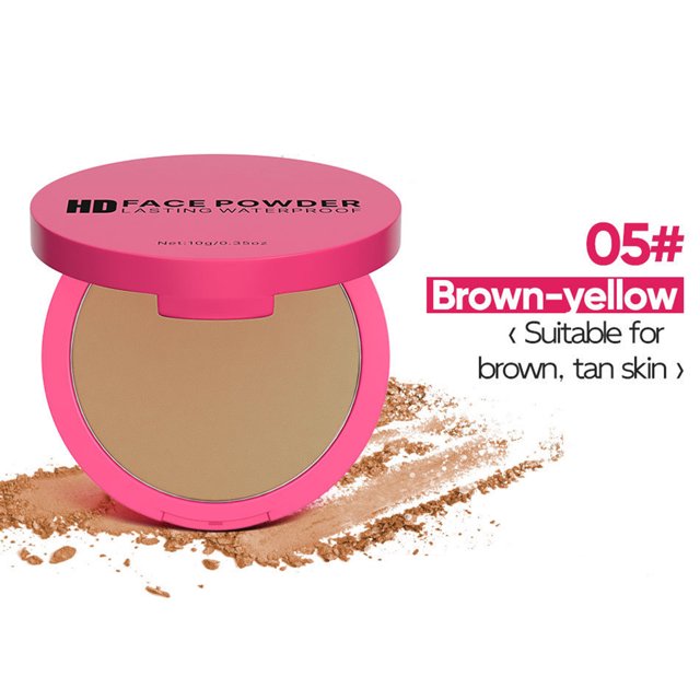 High-definition Face Powder Natural Concealer Long-lasting Makeup Setting Oil Control Delicate 10g