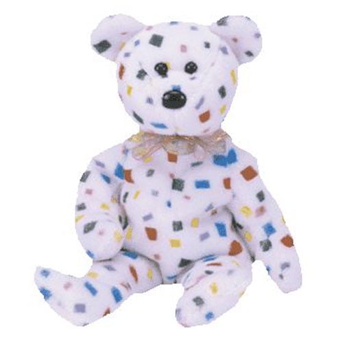 confetti bear beanie baby