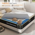 thumbnail image 4 of Hybrid Mattress King Size With Memory Foam and Pocket Springs 12 Inch Firm King Mattress in a Box Matress Mattresses Bed Twin My Lux Decor Round, 4 of 6