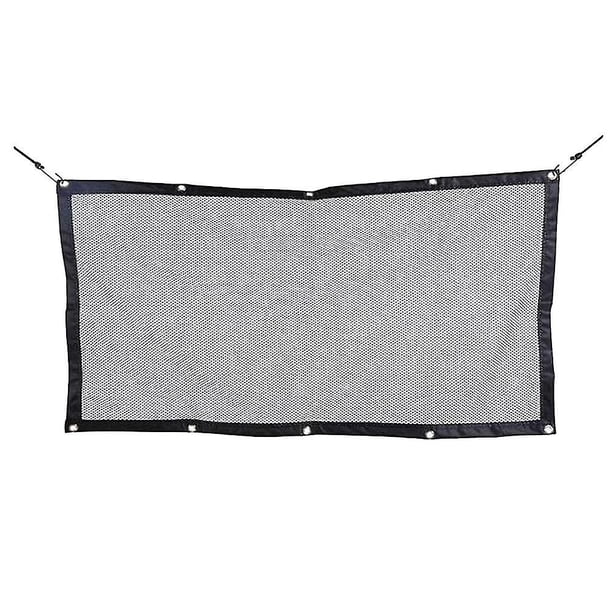 Barrera de coche protección para mascotas asiento trasero malla perro coche divisor red