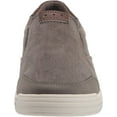 thumbnail image 2 of Nunn Bush Men's Kore City Walk Canvas Moc Toe Slip-on Sneaker 12 Wide Cement, 2 of 8