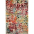 thumbnail image 2 of Nourison Celestial Abstract Pink/Multicolor 3'11" x 5'11" Area Rug, (4x6), 2 of 9